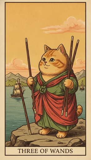 Three of Wands
