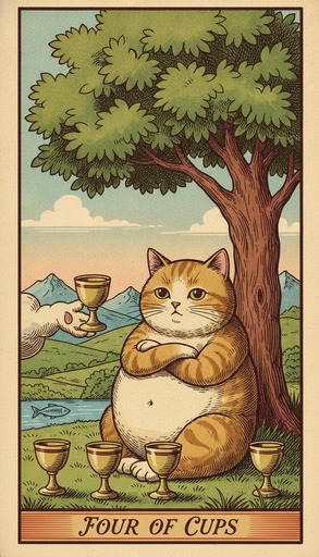 Four of Cups