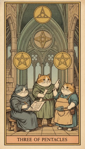 Three of Pentacles