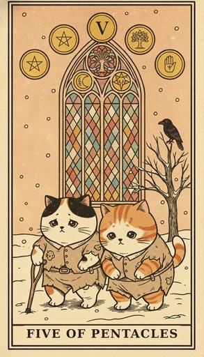 Five of Pentacles