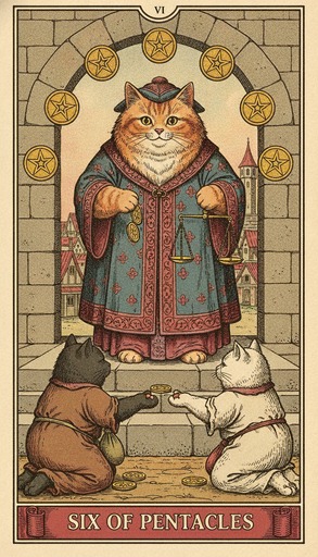 Six of Pentacles